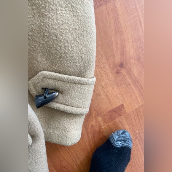 Burberry Blackwell Wool Duffle Coat Camel Beige Women's Size US 8 Reg Nova Check - Picture 9 of 13